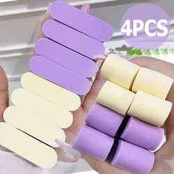 4PCS/set Powder Puff Soft Makeup Sponge Strip Beauty Tools Concealer Foundation Sponges Cosmetic Puff Women Make Up Accessories
