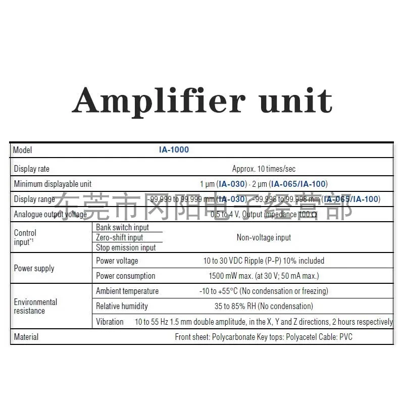 Original/CMOS Analog Laser Sensor Amplifier Controller IA-1000