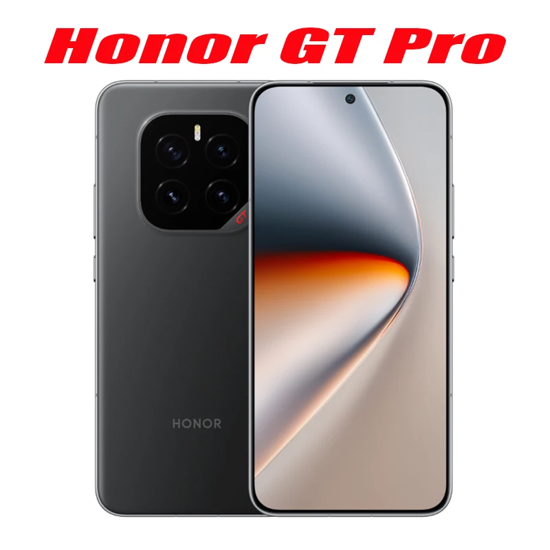 النسخة الصينية Honor GT Pro 5G هاتف محمول Snapdragon 8 Elite 6.78 بوصة 120 هرتز 7200 مللي أمبير بطارية 90 واط 50 ميجابكسل كاميرا خلفية أندرويد 15