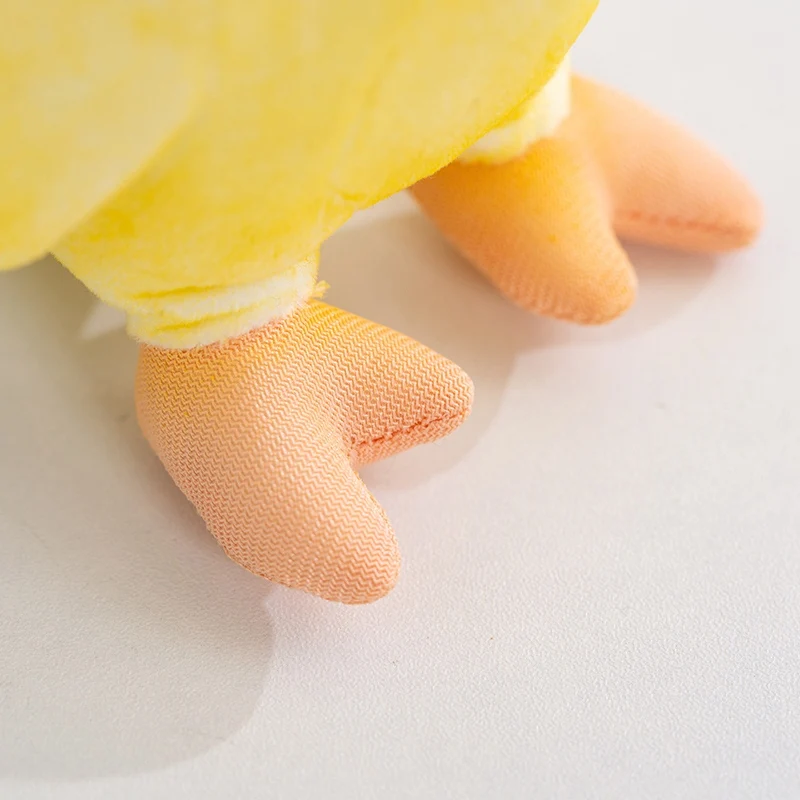 

Милая реалистичная желтая плюшевая игрушка-попугай, мягкая имитация птицы, кукла для детей, девочек, малышей, подарок на день рождения, декор для дома