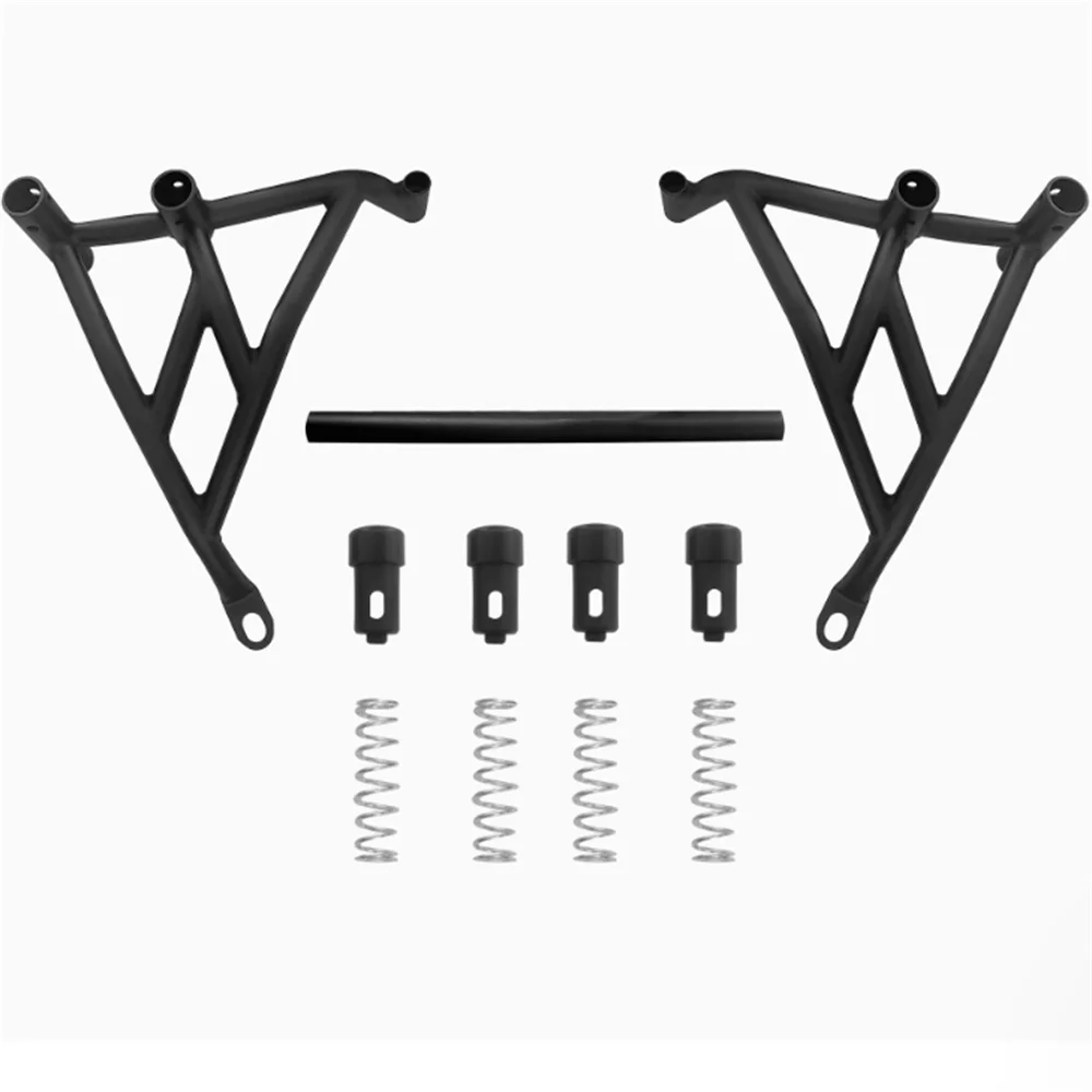 

Bumper modification For QJMOTOR SRK600 SRK 600 thickened carbon steel bumper competitive anti fall bar body protection bar