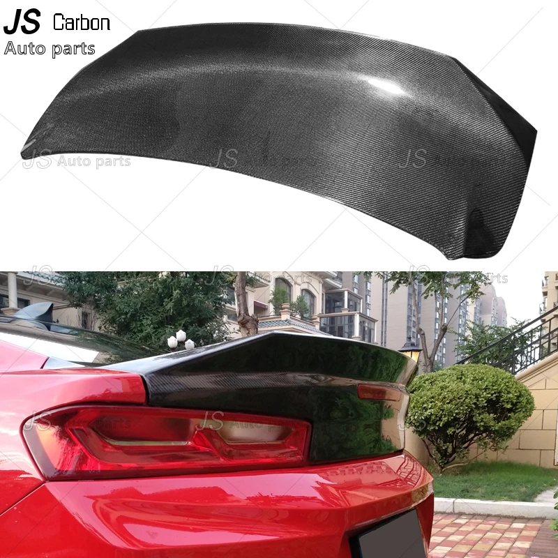 Carbon fiber trunk lid the trunk lid encloses the upper lid behind the trunk lid For Chevrolet Camaro 2016-2019