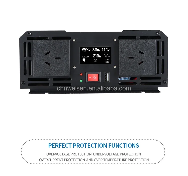 TP4000W good  quality and  inverter pure sine wave 12v inverter pure sine wavemodified sine wave car power inverter safe 200w ho