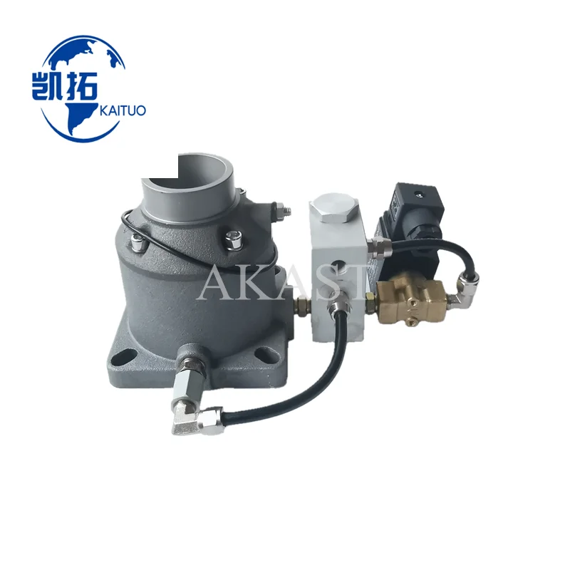 ICV-40 Intake Valve Assembly DN-40-E With 220V Solenoid Valve and Vertical Valve Block Fits Screw Air Compressor