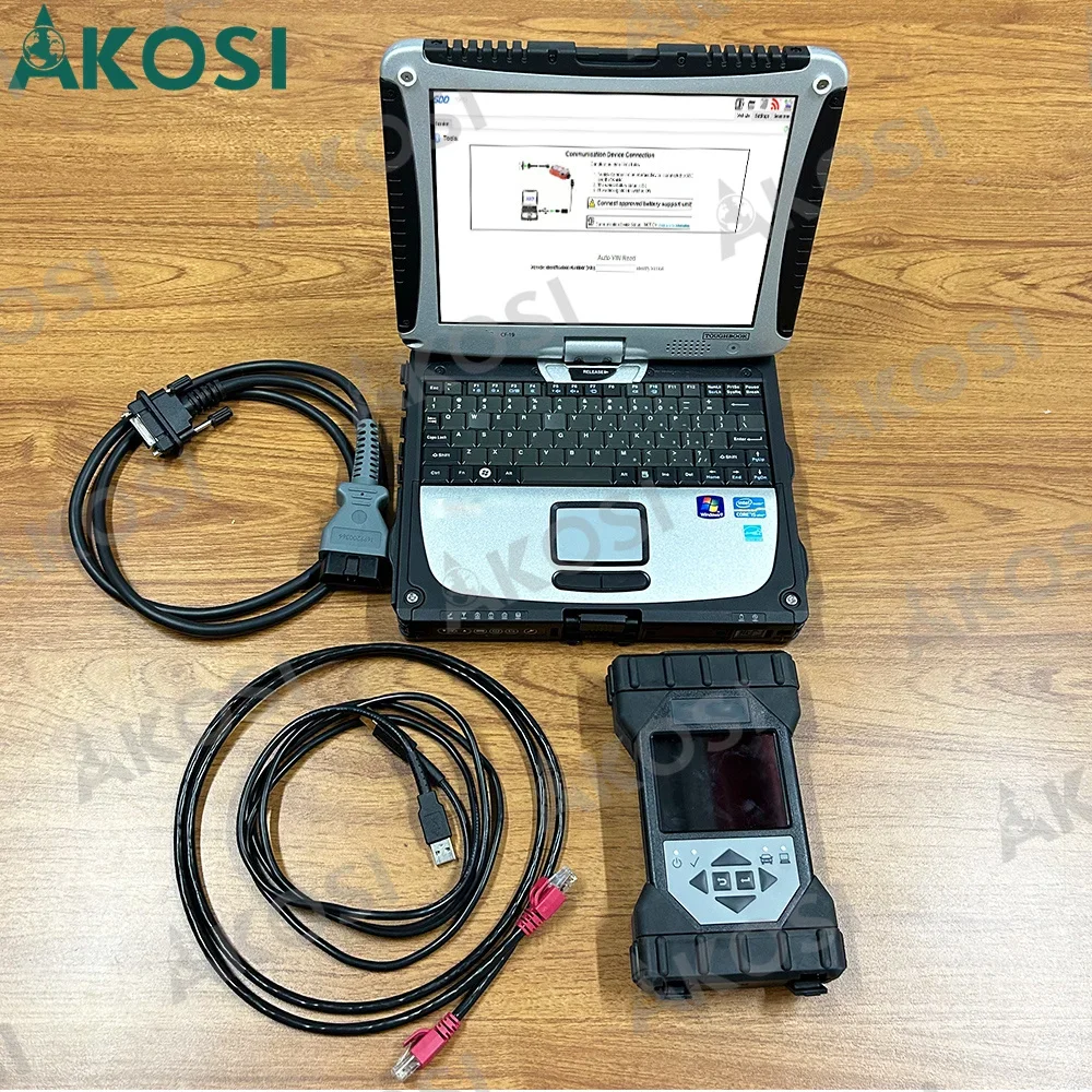 

For JLR DoIP VCI SDD Pathfinder Interface for JLR Diagnostic from 2005 to 2023 Support Online Programming with Wifi+CF19 laptop