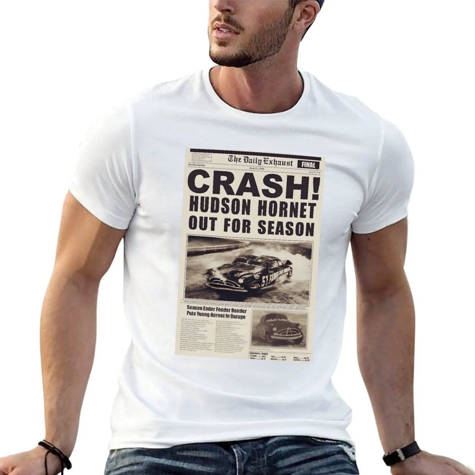 

Crash Hudson Legend Hornet Poster T-Shirt essential t shirt cotton t shirts high quality T-Shirt