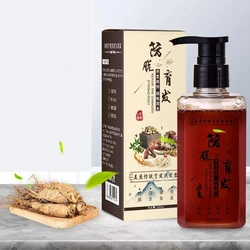 Anti Hair Loss Ginseng Shampoo Professional Regrowth Treatment Thickener Thinning Hair Polygonum Hair Growth Liquid Men Women