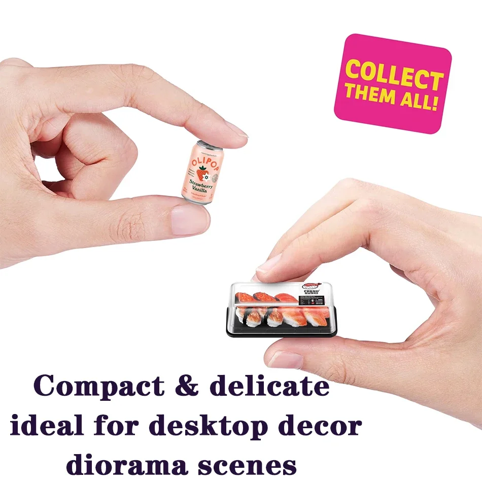 Mini Brands Fridge Ball Blind Box Mini Trinkets Series Shaped Collectible Toy Snack Drink Ornaments Rich Assortment Mixed Styles view 3