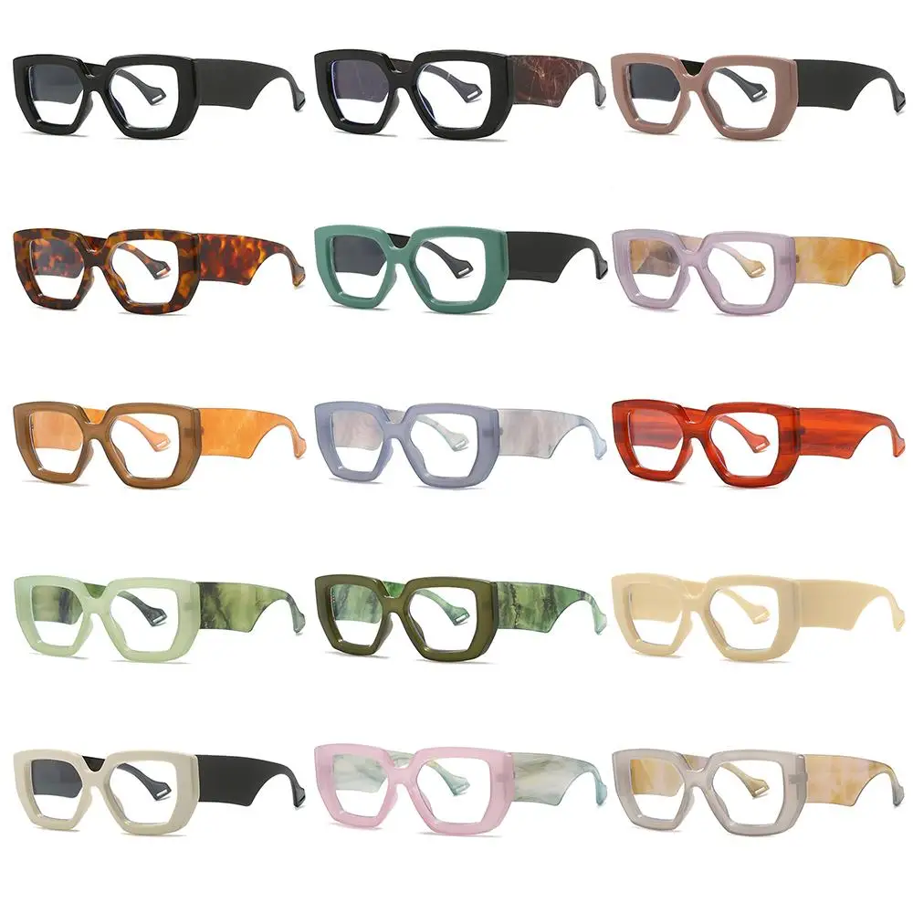 

Fashion Eyeglasses Goggles Clear Glasses Thick Frame Black Glasses for Women Blue Light Glasses Computer Eyewear