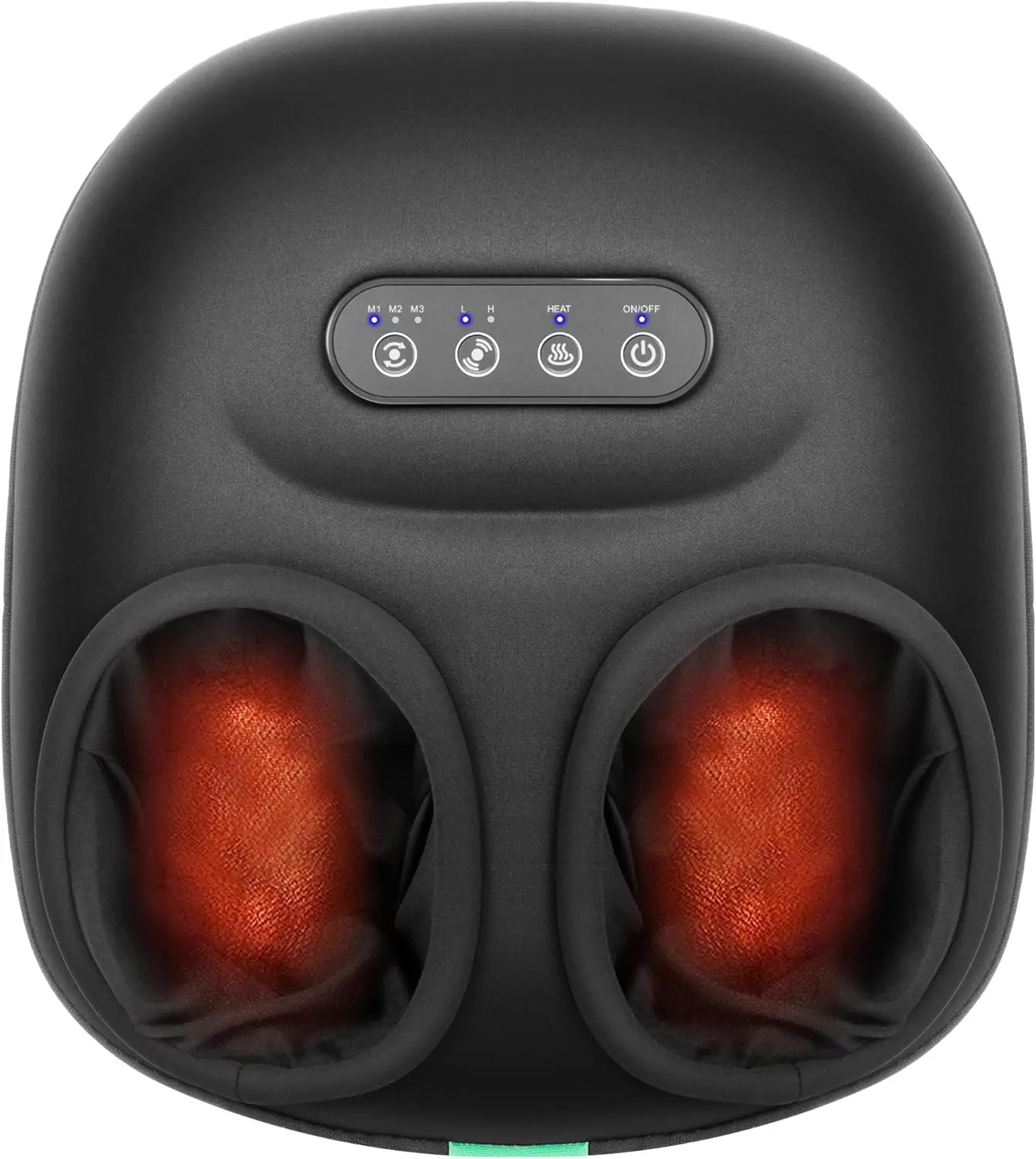 

Heated Rolling Shiatsu Foot Massager for Pain Relief, Plantar Fasciitis, Tired Feet - Gift for Women Men