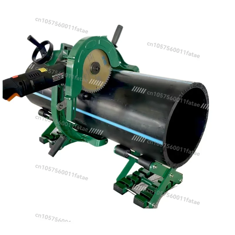 

15-400 Ручной электрический станок для резки труб, станок для резки труб из ПВХ/ПЭ из нержавеющей стали