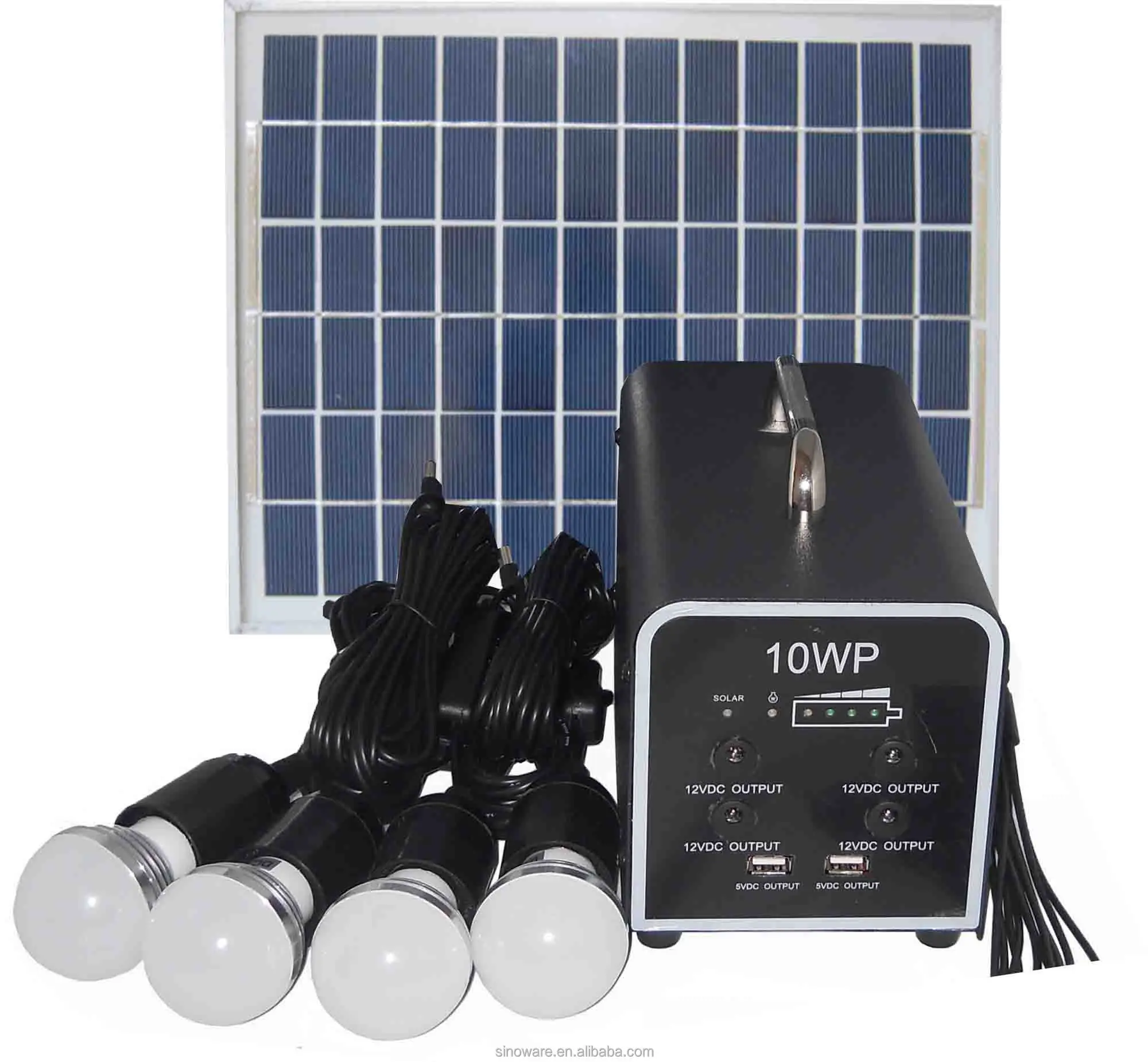 Solar Generator with 10w Soar Panel for off Gird Home Indoor Renewable Energy