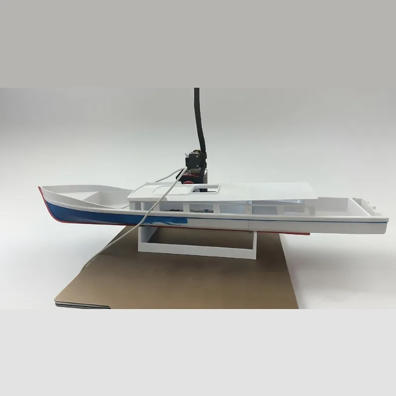 RC 보트 60cm 로맨틱 소형 페리 원격 제어 보트 고정밀 3D 프린팅 성형 RC 보트 키트 성인용 장난감