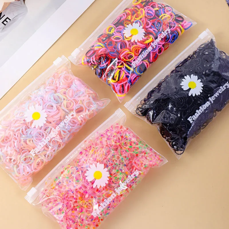 Pet Grooming Dog Headwear Dogs Teddy York Rubber Band Does Hair Pet Rubber Band Disposable Rubber TPU about 200pcs