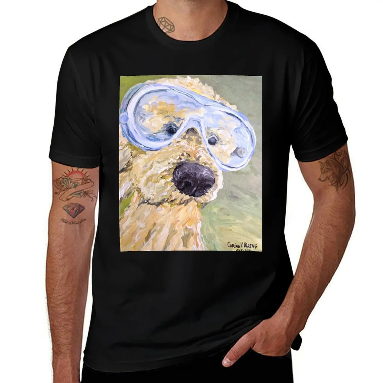 Peanut at Work T-Shirt Utility Casual Work T-Shirt