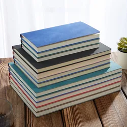 Diary Journal A5/A6/B5 Soft Leather Cover Business Notebook 200Pages Paper Memo Notepad Portable Sketchbook Wholesale Stationery