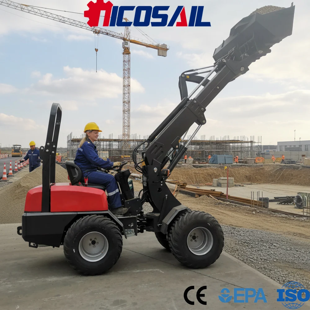 

Custom KZL918 Mini Telescopic Loader Euro 5 CE Compact Powerful Multi Function Loader for Farm and Construction