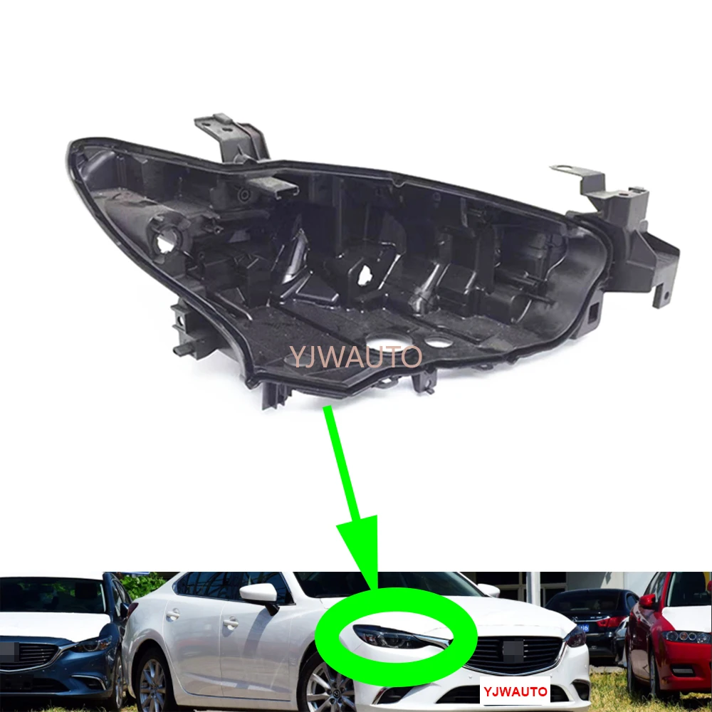 

Headlight Support for Mazda 6 Atenza 2017 2018 Headlamp House Car Rear Headlight Back Base Front Lamp Holder