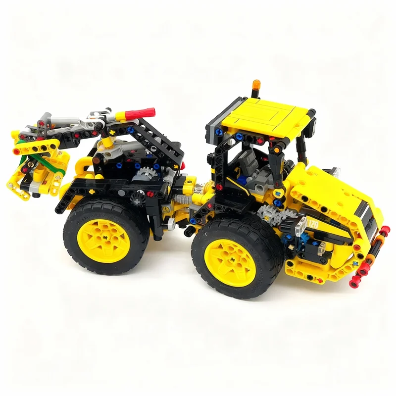 808PCS MOC Technology Claw Loader Tribute B Model DIY Creative Assembly Building Blocks Display Birthday Gift Decoration Home