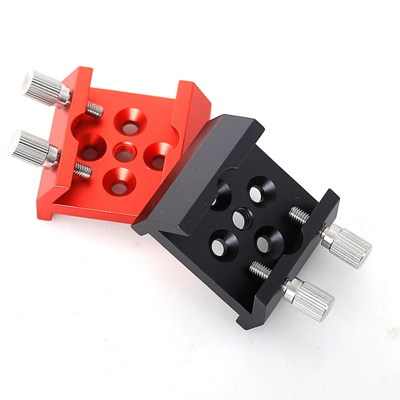 Telescope Finder Base Dovetail Groove 1/4 Thread Modification Base Astronomical Telescope Mount Accessories