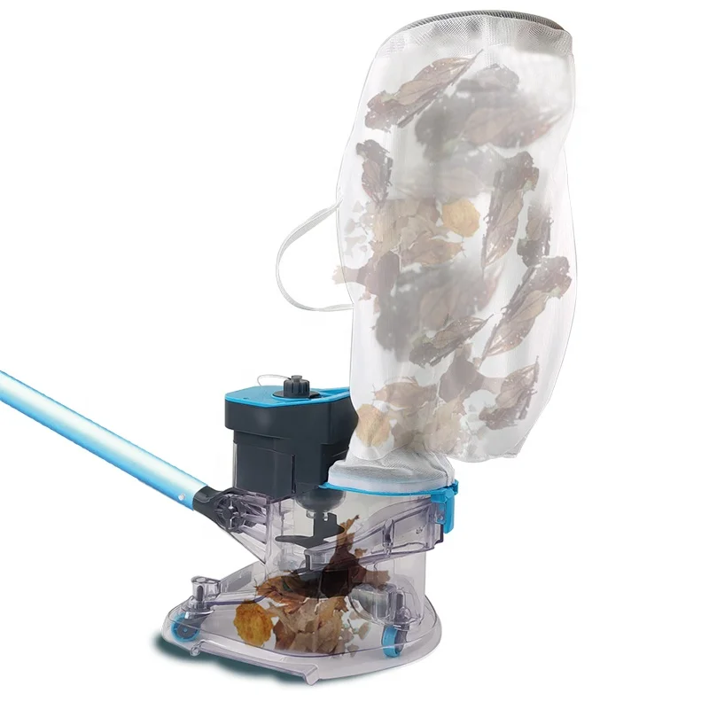 

2024 New Rechargeable Pool Leaf Catcher Wireless Battery-Powered Big Dust Capacity Cleaner for Swimming Pool