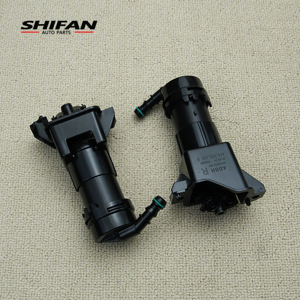 

4F0955101B 4F0955102B Front Bumper Headlight Washer Lift Cylinder Spray Nozzle For Audi A6 A6L 2009-2011 Car Accessories