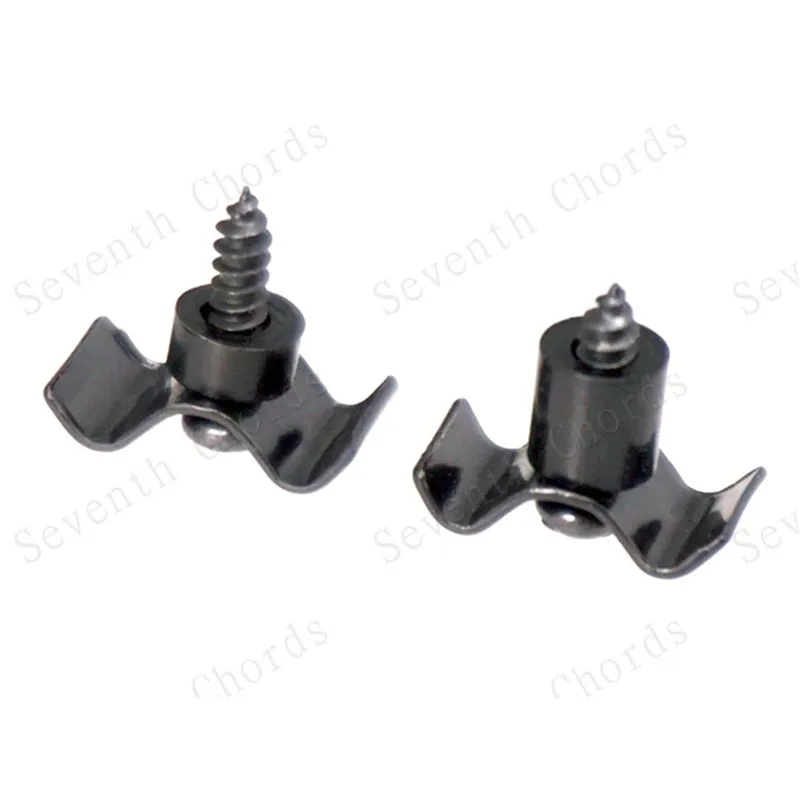 4 Sets/Lot goldene Gitarrensaitenhalter für E-Gitarren-Zubehörteile, Musikinstrumente – Detail 19