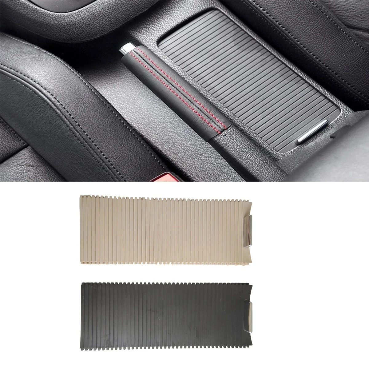 Cortina de cubierta deslizante para portavasos de coche, consola central para VW Golf MK5 MK6 5 6 Jetta 5 EOS 1K0862531A 5KD862531 1K0862531, novedad