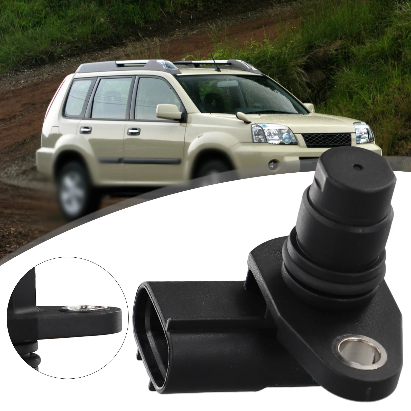 For Primera For Nissan for x-trail T30 2.2 for dci Replacement Crankshaft Sensor Black Good Compatibility For Primera