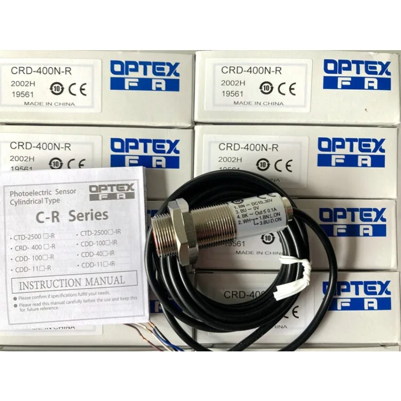 Japan OPTEX specular r-eflection photoelectric sensor CRD-300N CRD-400N-R (1pcs)