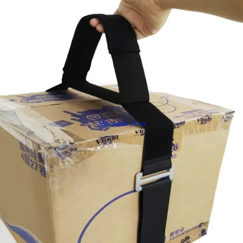 X37E Furniture Moving Carrying Straps Carry Rope Lift Heavy Furniture Transport Belt Ropes Lifting Cord Ropes