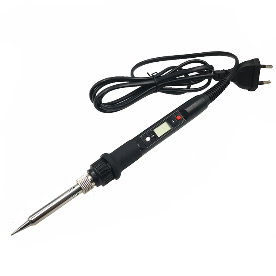 80W Digitale Elektrische Lötkolben Set Kit 220V 110V Temperatur Einstellbar LCD Display Solder Schweißen Eisen Werkzeug tipps – Detail 27