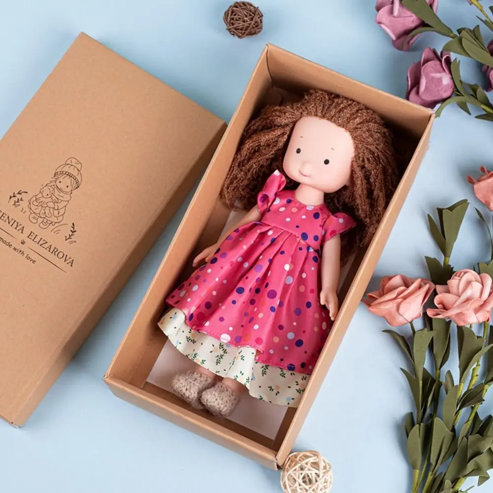 

Artist Native Waldorf Doll Kawaii Stuffed Cartoon Plush Stuffed Doll Soft Cute Handmade Doll Toy Preschool Education
