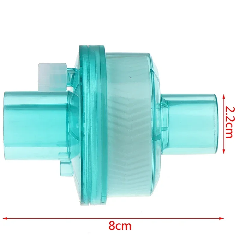 20pcs Disposable Breathing System Filters Bacteria Filter HME HEPA Ventilator Accessories Moisture Heat Exchanger