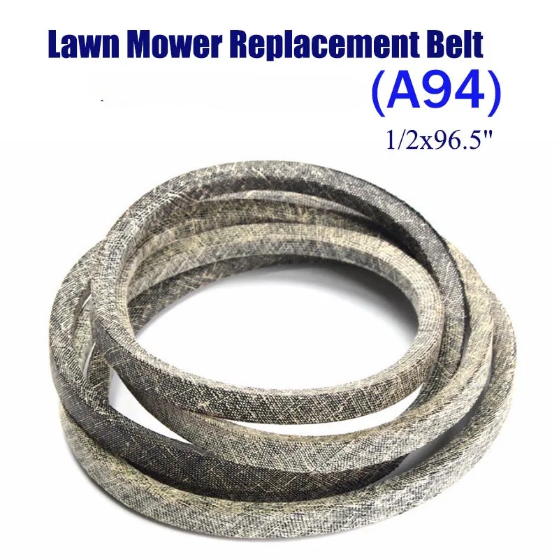 1Pcs 1 2x96 5 A94 Heavy Duty Anti Slip Bend Resistant Aramid V Belt Lawn Mower Replacement Drive Belt 954 04060 754 04060