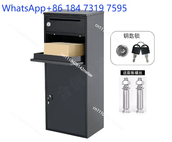 Door Drop Box Mail Boxes Mailbox Letterbox Mounted Through Fences Parcel Drop in Wall