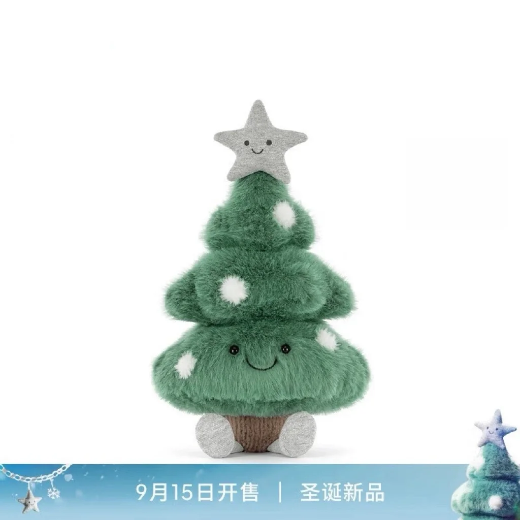 

Плюшевая игрушка-комфортер Jellycat Fun Snow Dot Christmas Tree (Великобритания), новинка 2026 года, подарок на день рождения