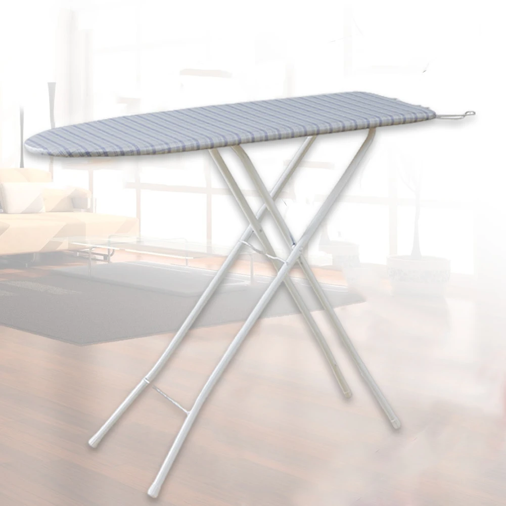 

Ironing Board with Iron Rest with Heat Resistant Cover Adjustable Height for Home Laundry Room Use