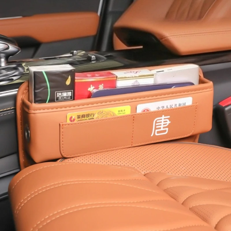 

For BYD Tang L DM-i 2025 Central Control Armrest Box Seat Crevice Gap Storage Box Car Interior Modified Accessories