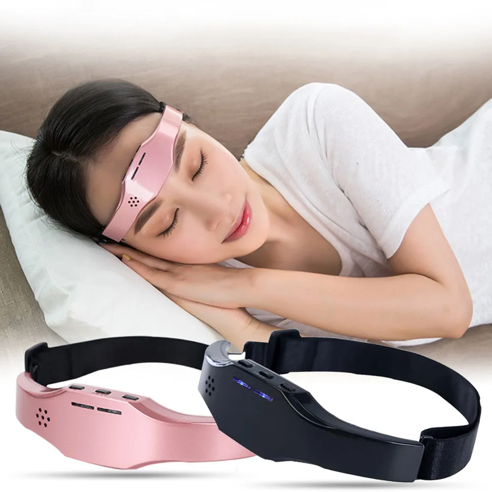 Head Massager Electric Migraine Insomnia Release Headache and Migraine Relief Sleep Aid Machine Therapy Machine Body Relax Care