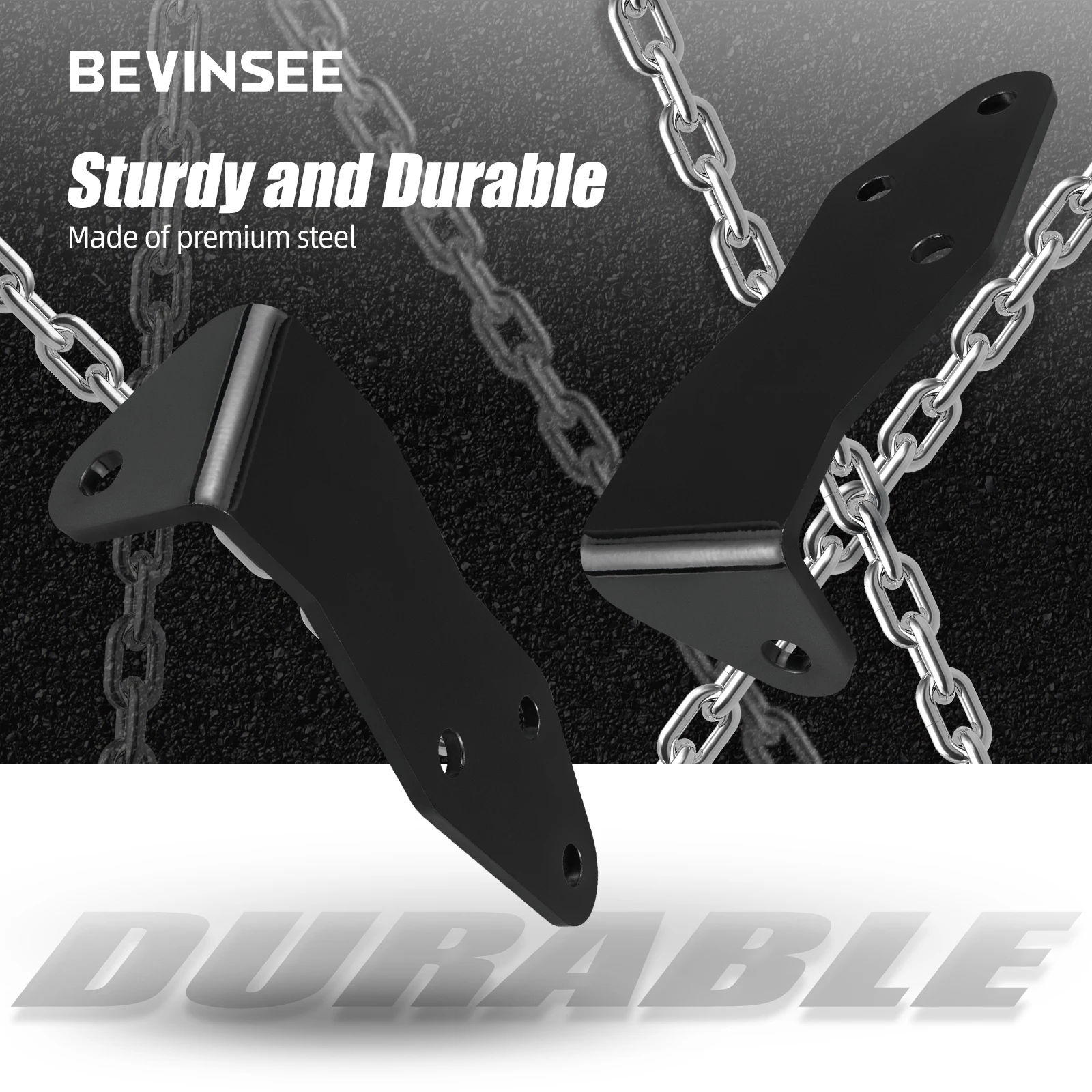 BEVINSEE B Series B16 B18 Low Profile Transmission Torque Mount Bracket For Honda Civic 92-00 For Acura Integra 94-01