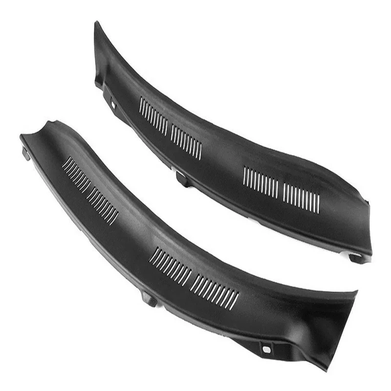 1Pair Front Windshield Wiper Cowl Trim Water Deflector Plate Neck Trim Panel For Mercedes Benz E-Class W210 1996-2002