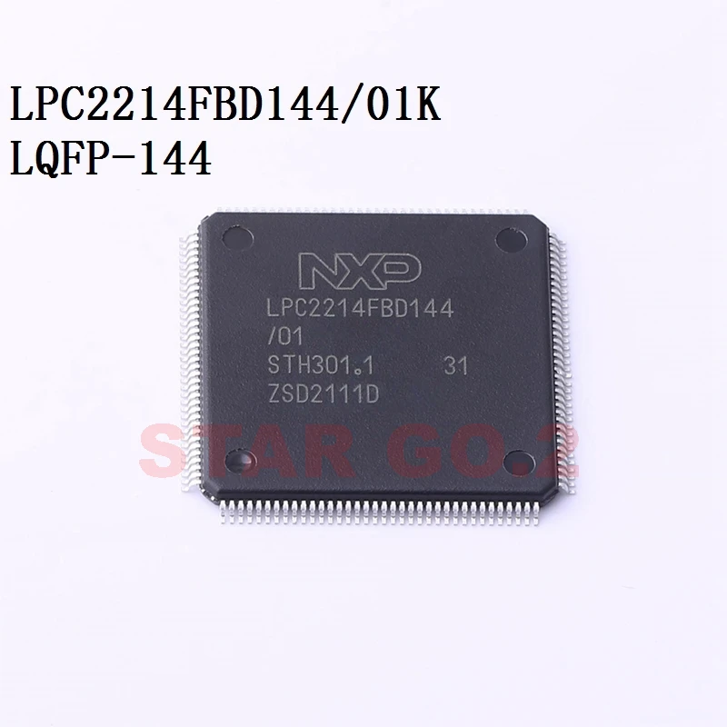 1PCSx LPC2214FBD144/01K LQFP-144  Microcontroller