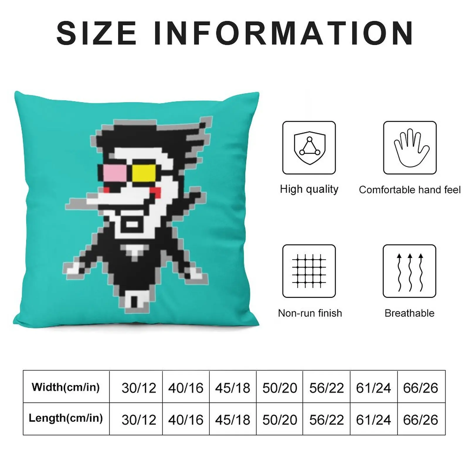 DELTARUNE Chapter 2 - Spamton Throw Pillow Luxury Pillow Cover Sofa Pillow Cover sleeping pillows