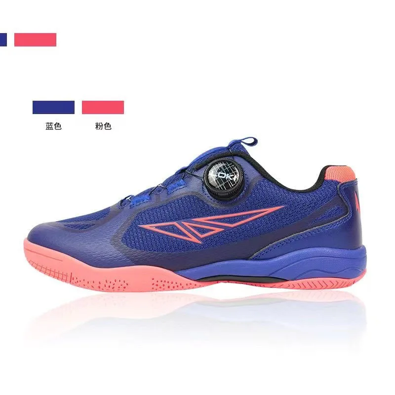 New ping pong shoes suitable for training, comfortable badminton shoes, unisex brand sports casual shoes, court-specific shoes.