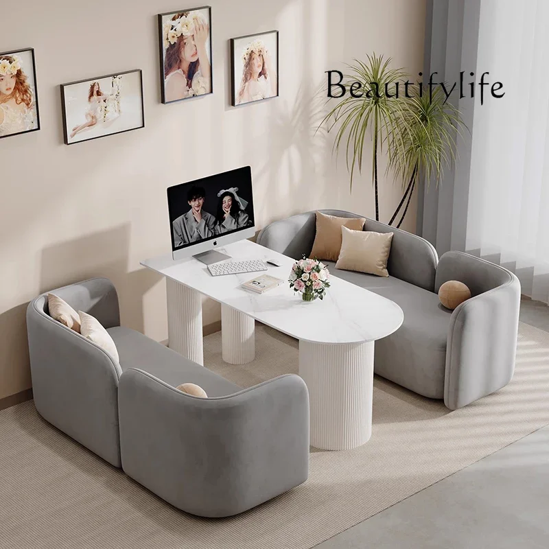 BJ Corner Cloud Outdoor Sofa Lounge White Designer Bedroom Living Room Sofas Lazy Office Minimalist Divano Entrance Hall Furnitu