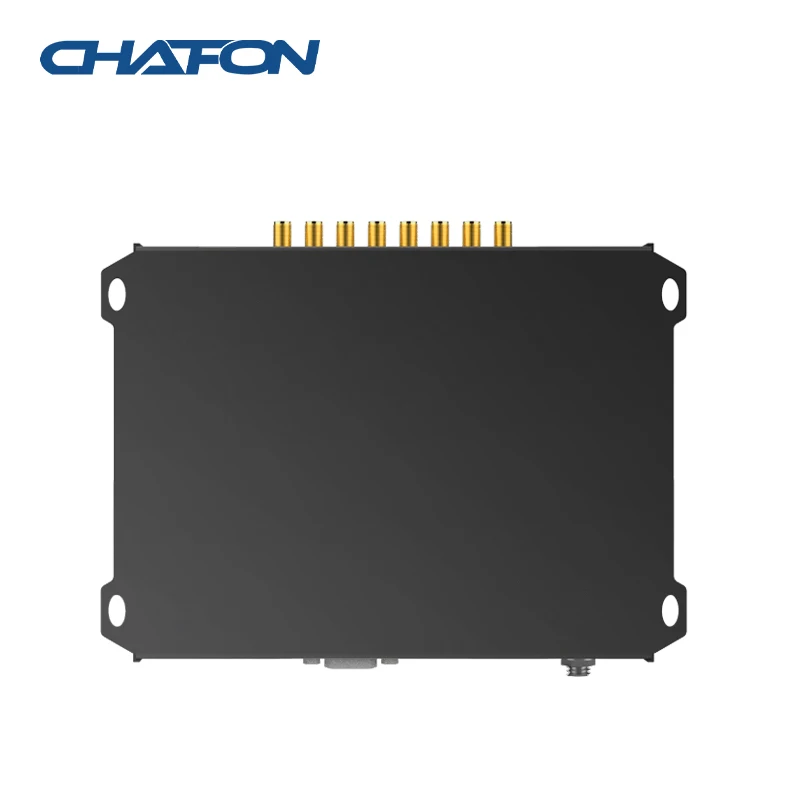 CHAFON CF811 uhf 고정 rfid 리더 8 포트, 창고 관리용 RS232 RJ45 인터페이스 포함