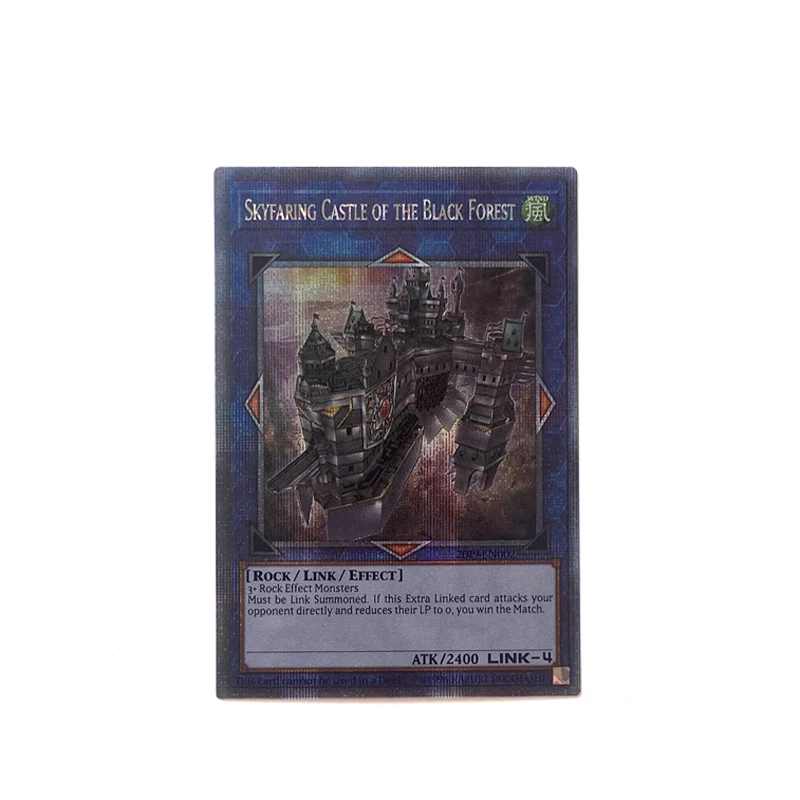 ORICA YUGIOH DIY Karty Proxy Skyfaring Castle of the Black Forest Kaiser Eagle the Heavens\' Mandate Non-Original Anime Yu-Gi-Oh!