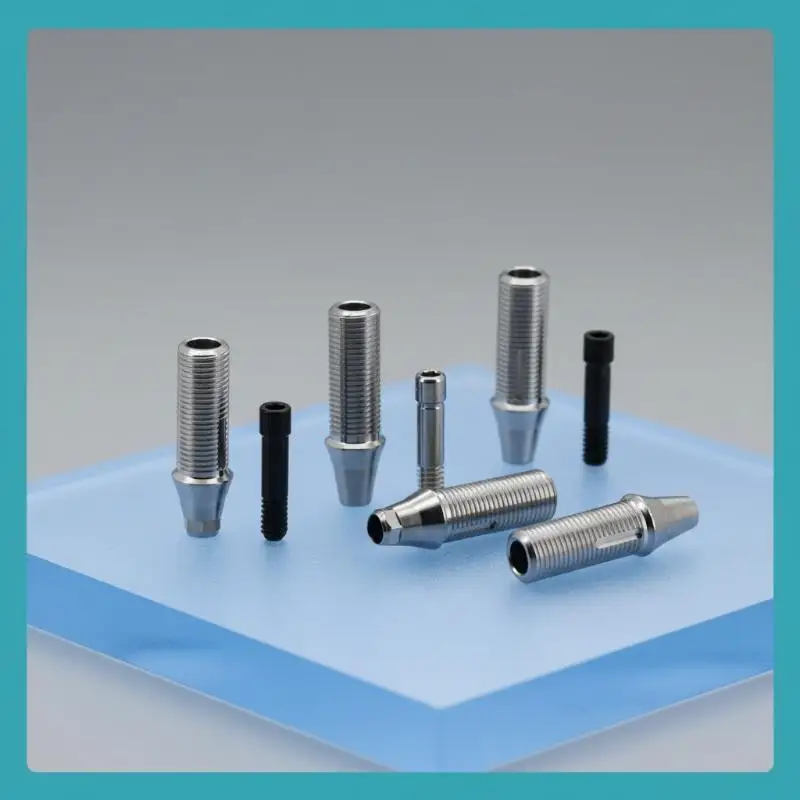 Easy to Operate Temporary Abutment for Dentium System Hex Nonhex Tibase with Screw Dental Clinic Supply