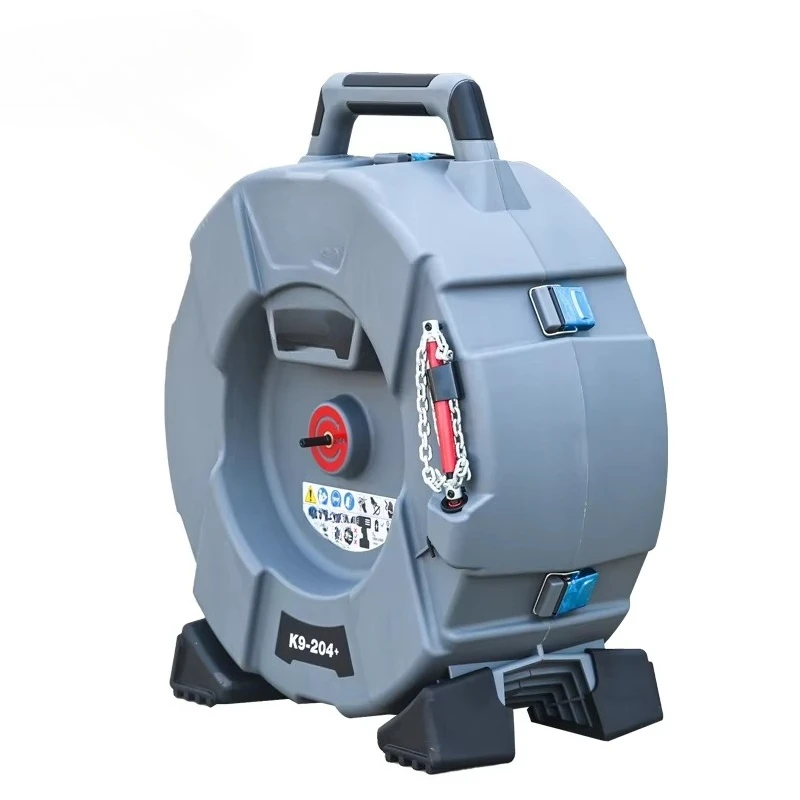 K9-204 Chain Machine Pipe Gutter Cleaning Commercial Large Pipe Trunk Pipe Unclogging 8 Inch view 2